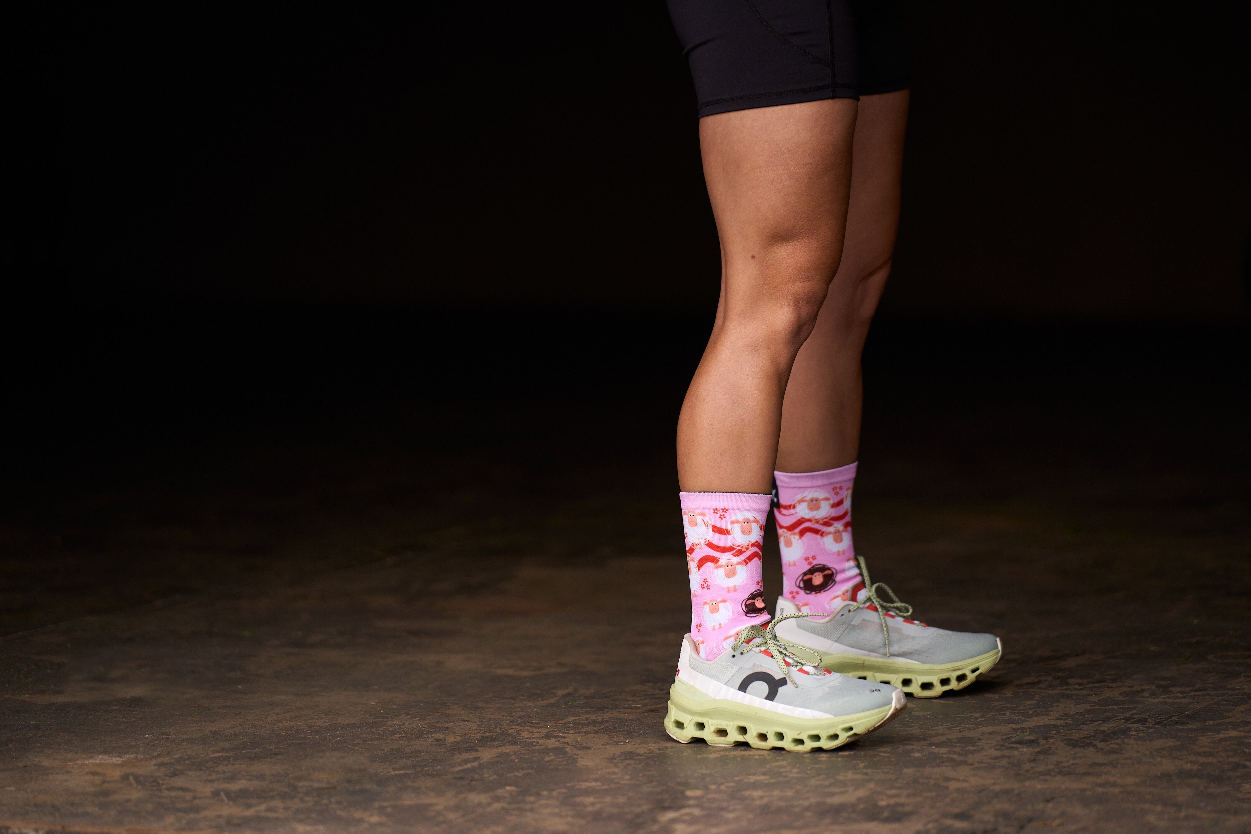 Pink Sheep Socks