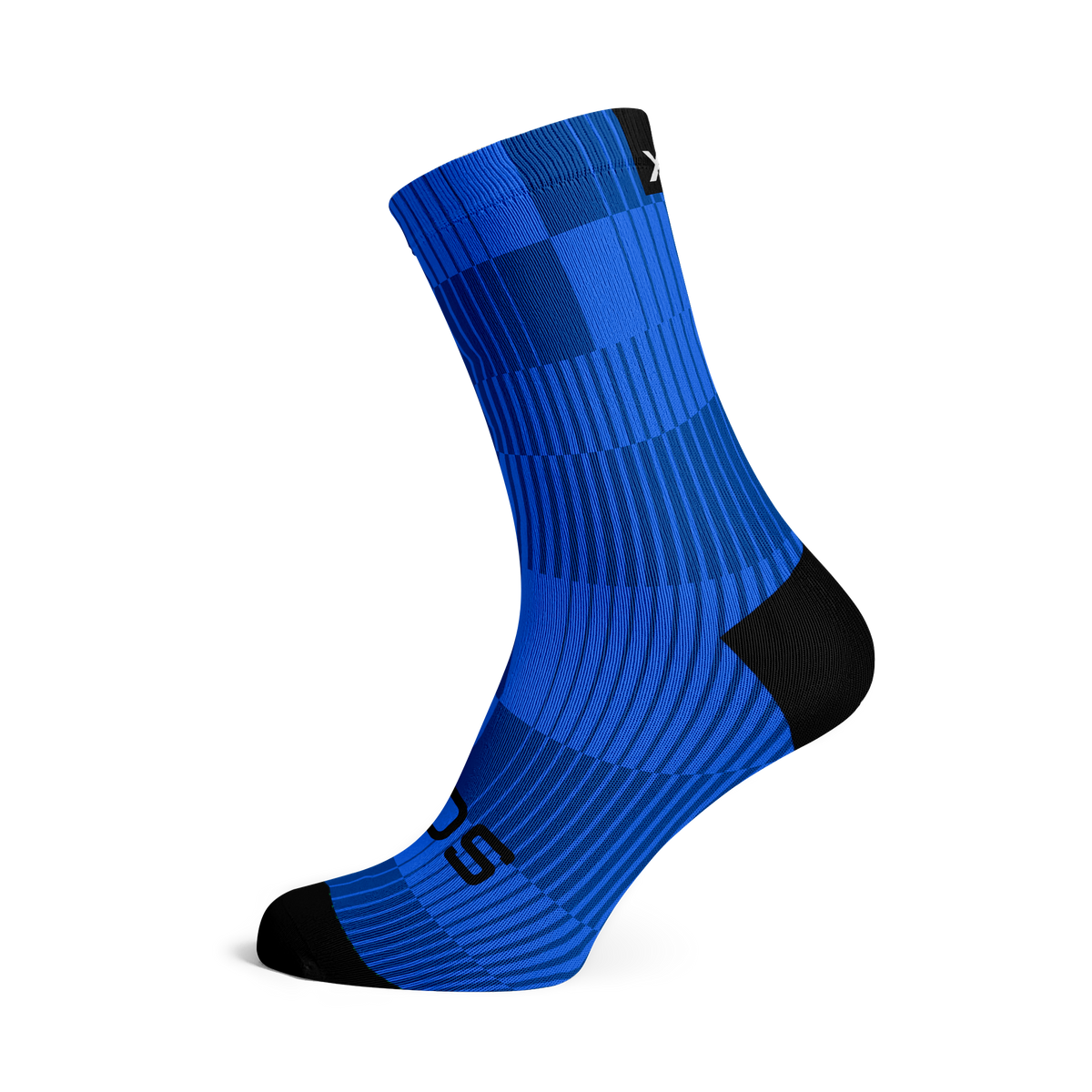 Slight Blue Crew Socks
