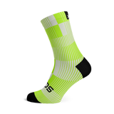 Slight Green Minimalist Crew Socks