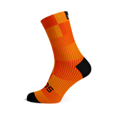 Slight Orange Minimalist Crew Socks