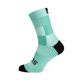Slight Turquoise Minimalist Crew Socks