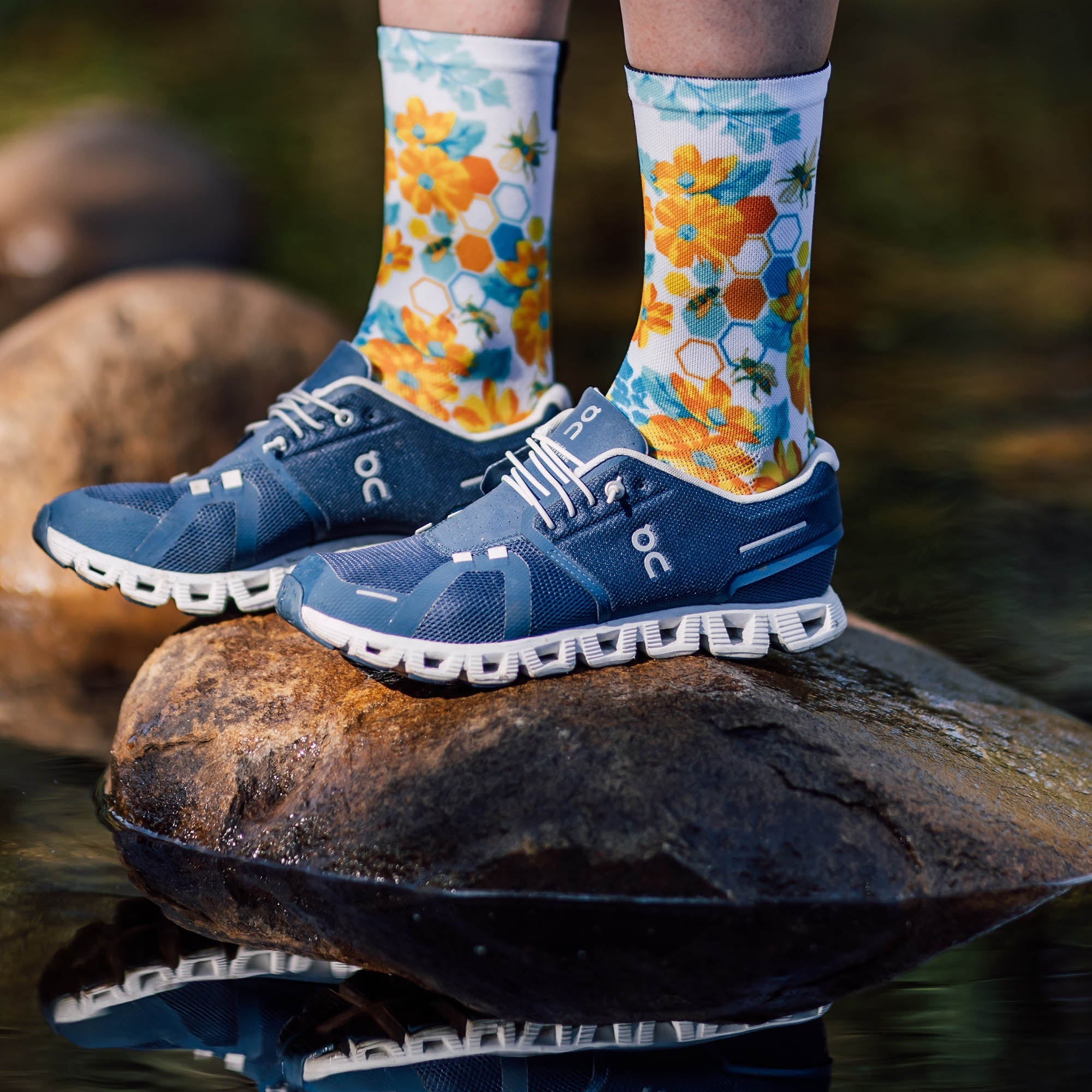 Honey Bees Casual Crew Socks