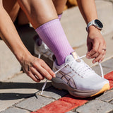 Slight Lilac Minimalist Crew Socks
