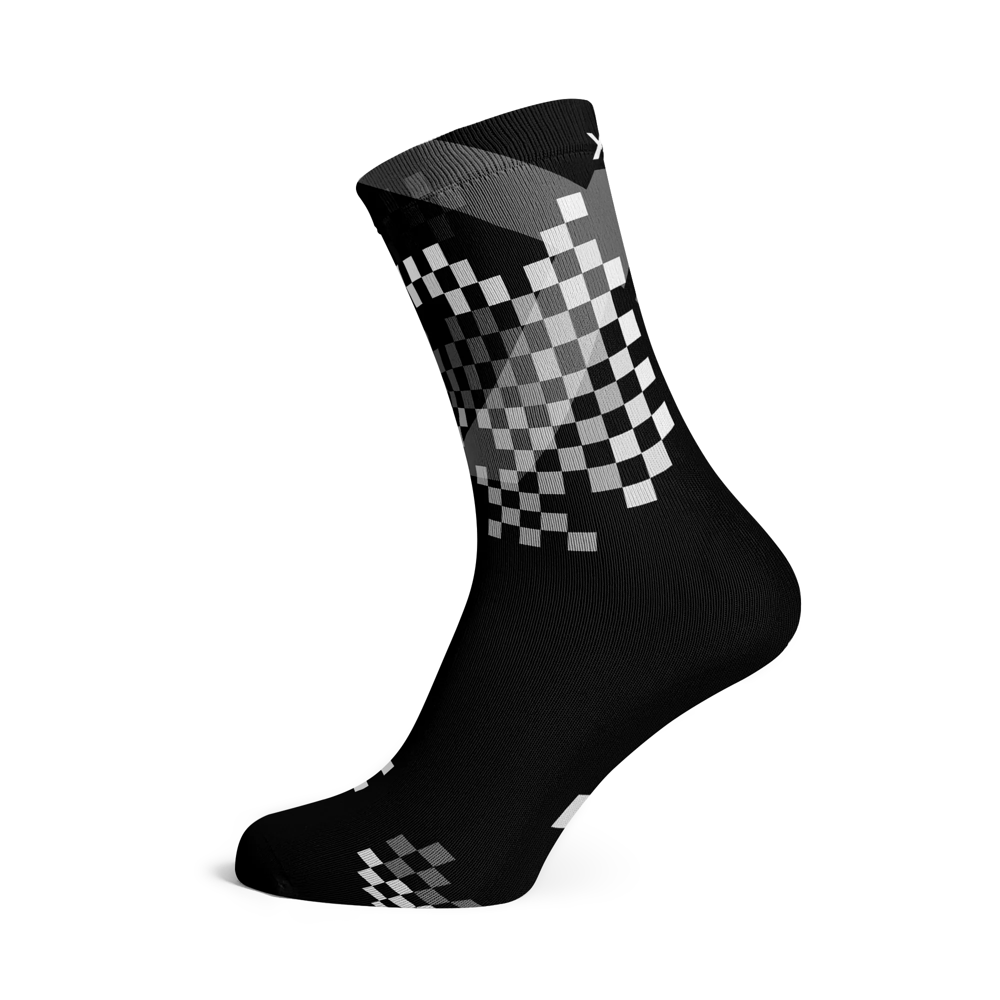 X Black Socks