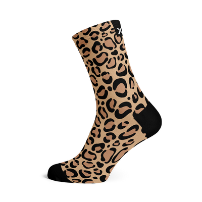 Gold Leopard Socks