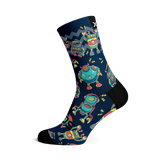 Robots Kids Socks