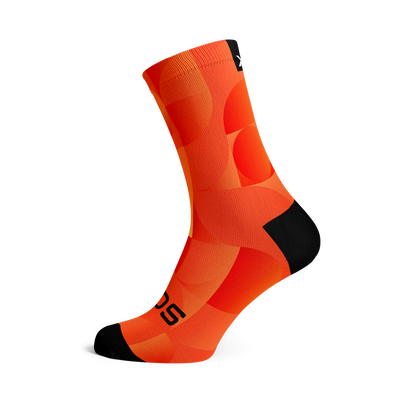 Solid Orange Socks